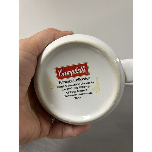Campbell's Soup 2004 Heritage Collection Mugs, 2 Collectors Mugs - Picture 4 of 6